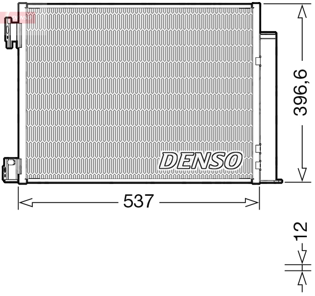 DCN46032: Конденсор кондиционера Denso DCN46032 купить