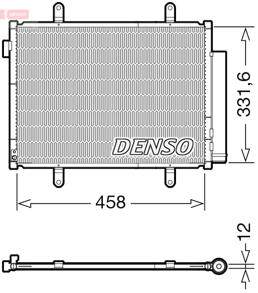 DCN47011: Конденсор кондиционера Denso DCN47011 购买