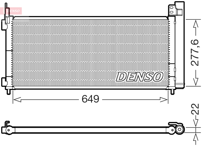 DCN51021: Condenser, air conditioning DCN51021 buy