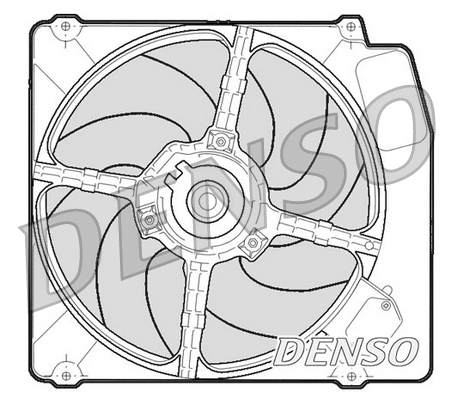 DER01203: Fan, radiator DER01203 buy