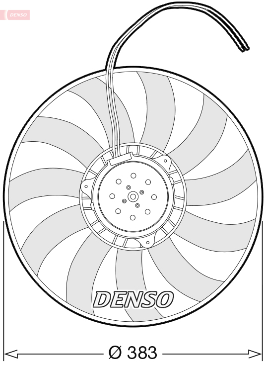 DER02007: Вентиляторы охлаждения DER02007 купить