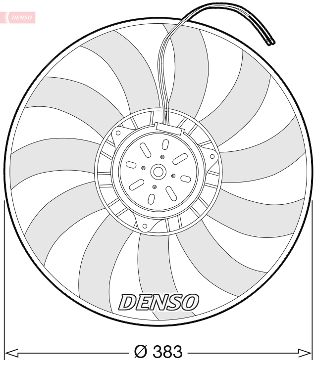 DER02009: Вентиляторы охлаждения DER02009 купить