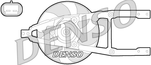 DER09055: Вентиляторы охлаждения DER09055 купить