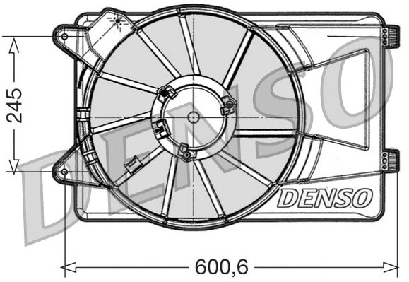 DER09305: Вентиляторы охлаждения DER09305 купить
