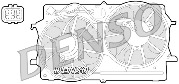 DER10007: Вентиляторы охлаждения DER10007 купить