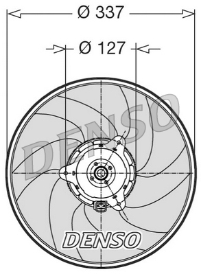 DER21002: Fan, radiator DER21002 buy