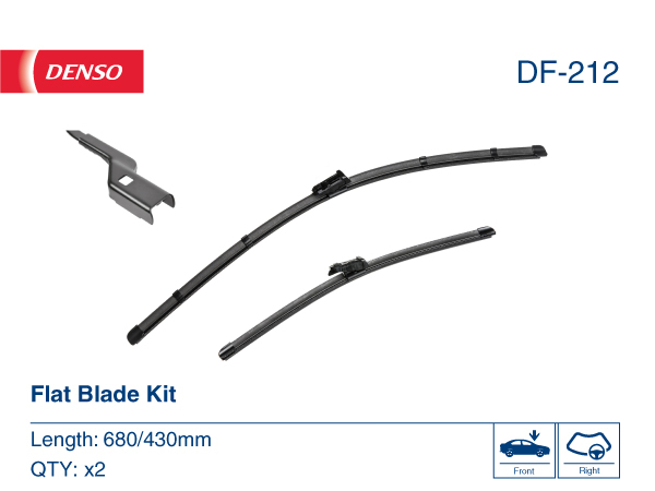 DF-212: Все щетки стеклоочистителя DF212 купить