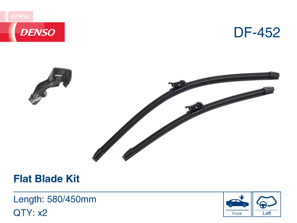DF-452: Все щетки стеклоочистителя DF452 купить