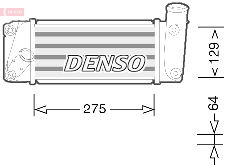 DIT50009: Интеркулеры DIT50009 DENSO