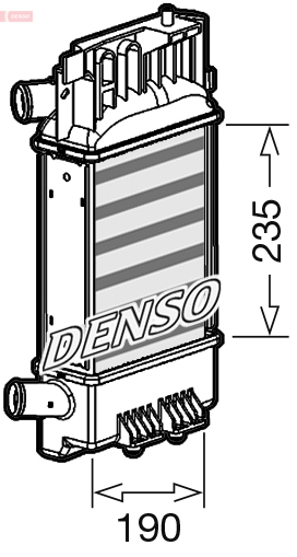 DIT50012: Интеркулеры DIT50012 DENSO