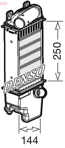 DIT50013: Интеркулеры DIT50013 DENSO