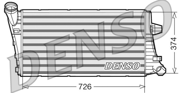 DIT99020: Интеркулеры DIT99020 DENSO