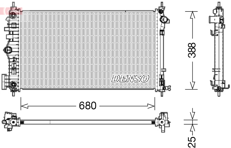 DRM15007: Радиаторы DRM15007 купить