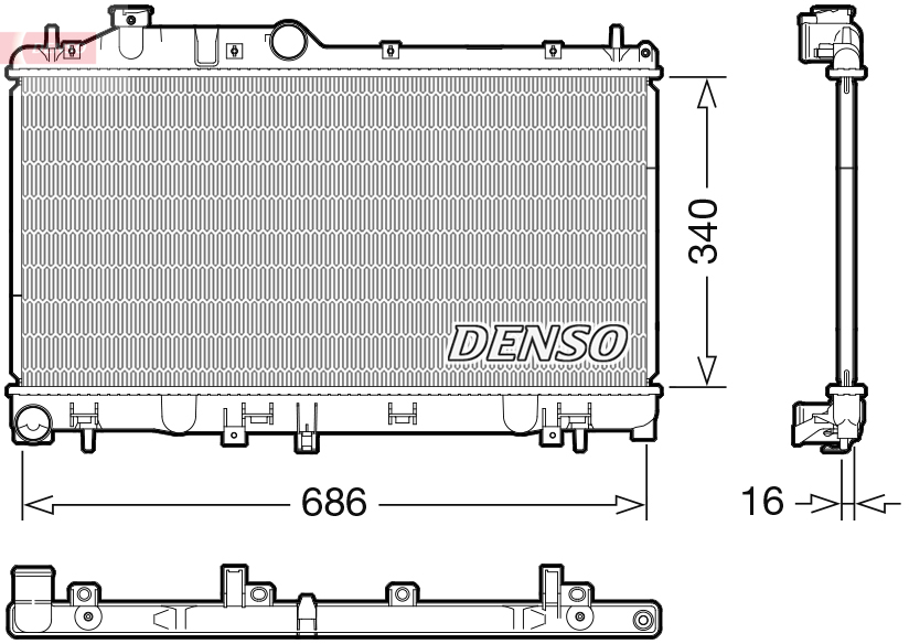 DRM36025: Радиаторы DRM36025 купить
