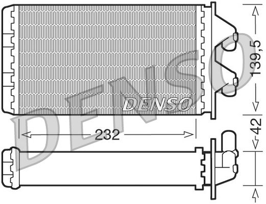 DRR09081: Heat Exchanger, interior heating DRR09081 buy