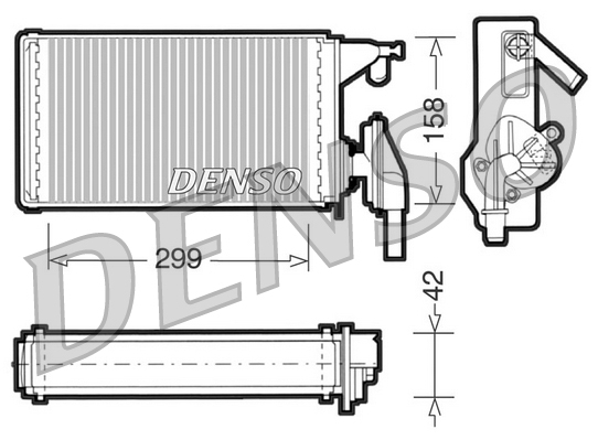 DRR12002: Heat Exchanger, interior heating DRR12002 buy