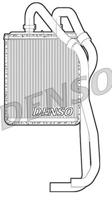 DRR12021: Радиатор отопителя Denso DRR12021 купить