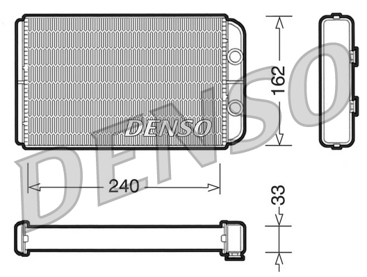 DRR13010: Радиатор отопителя Denso DRR13010 купить