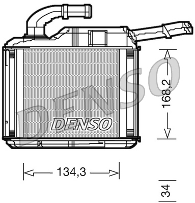 DRR32010: Heat Exchanger, interior heating DRR32010 buy